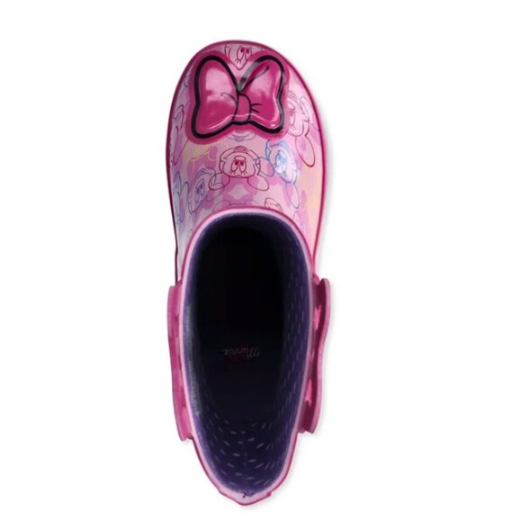Minnie Mouse Toddler Girls Rain Boots Size 5/6 - Picture 5 of 6